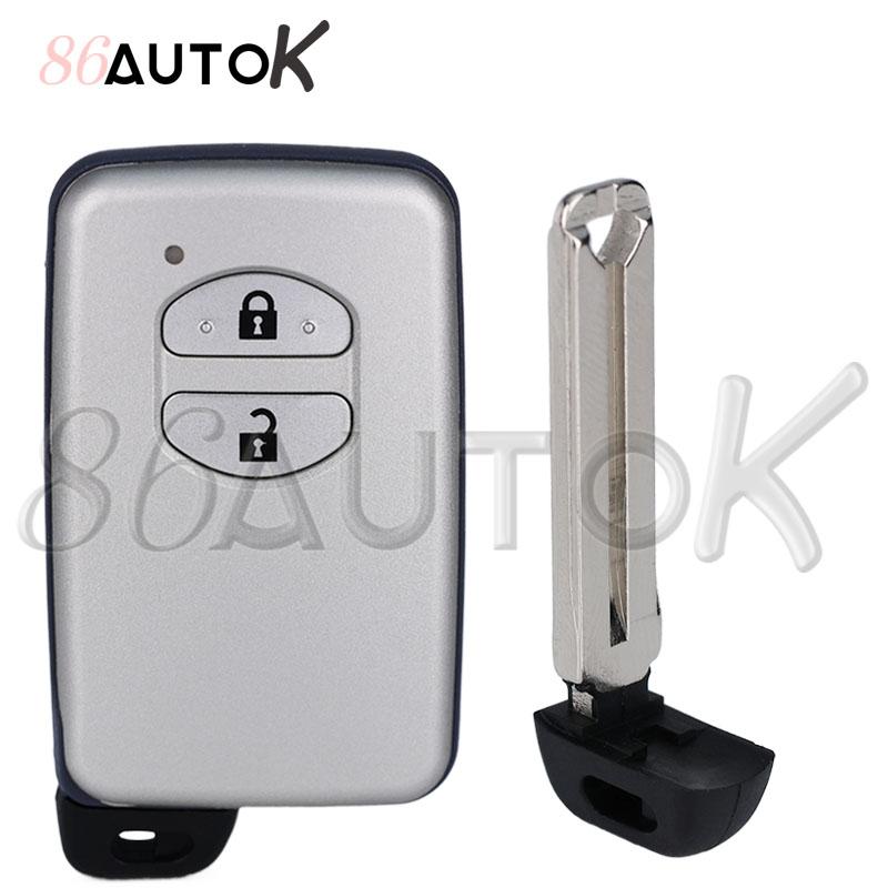 Чехол для автомобильного ключа Smart Key для Toyota Camry Prius Rav4 Avalon Corolla Land Cruiser Venza Чехол для ключа автомобиля Брелок 2/3/4 кнопки