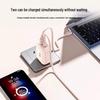 Двойной кабель для быстрой зарядки USB для устройств Huawei, Honor, Xiaomi, Apple и Android