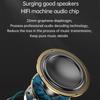 Portable BT5.1 Speaker with HIFI Sound Bass Boost and with Clock Alarm for Home Office Use