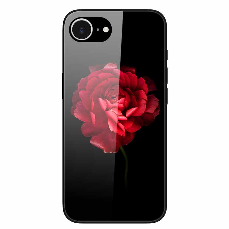 Tempered Glass Phone Cases For iPhone 16e 2025 Case Silicon Bumper Hard PC Back Cover Shell for iPhone SE (2025) / for iPhone16e