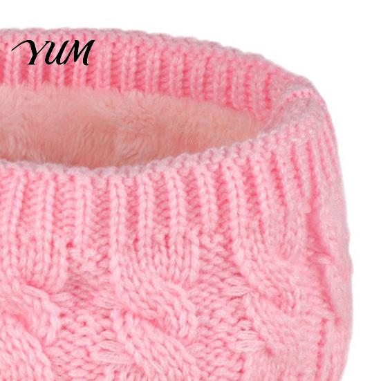 Knitted Headband with Fleece Lining Winter for Women, Soft Lined Thermal Hair Ear Warmers Women Band, Thickened Plush Warmer Cold Weather Outdoor