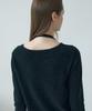 AHWE Halter Slit Knit_Charcoal