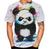 Fashion Men's T Shirt Short Sleeve 3D Printing Panda Print T-shirt Street Style Unisex Men Funny Fashion Top 6XL