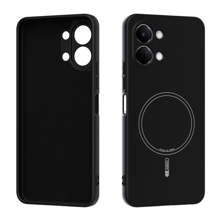 Skin-Feel Liquid Silicone MagSafe Magnetic Phone Case For Tecno Pova 8 Pro 5G, N52 Strong Magnet Shockproof Anti-Dust Protective Cover