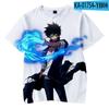 My Hero Academia Dabi 3D Print Man/ Women Casual Fashion O Neck T-Shirts Short Sleeve Pullover Summer Oversized Unisex Clothing