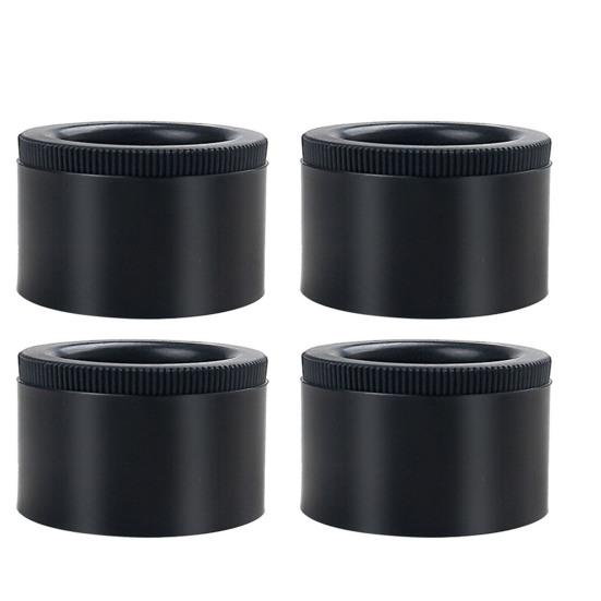 Ножки для шкафа, 4 шт./компл., износостойкие, сильная несущая способность, АБС-пластик, круглая регулируемая по высоте мебельная ножка для дома