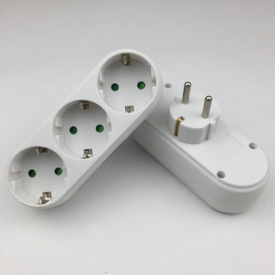 Адаптер розетки Вилки Преобразователь мощности Компактный Портативный 250 В/16 А Вход