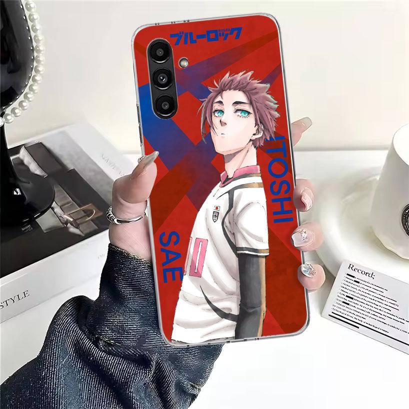 Горячий аниме Blue Lock Чехол для телефона для Samsung Galaxy A13 A14 A15 A16 A17 A53 A54 A55 A56 A57 A33 A34 A35 A36 A37 A23 A24 A25 A26 Ga