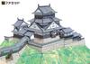 Papercraft Japan Famous Castle Series Восстановленный замок Окадзаки [Facet] 1/300