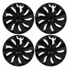 4 Pcs Hubcaps Automotive Wheel Cover 16 Inch Car Decor Hubcaps Perfect Replacement for Civic and Most Cars