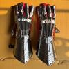 40.64 Cm Medieval Late Gothic Gloves Steel Gauntlets Armor Knight Finger SCA LARP Gloves Gift