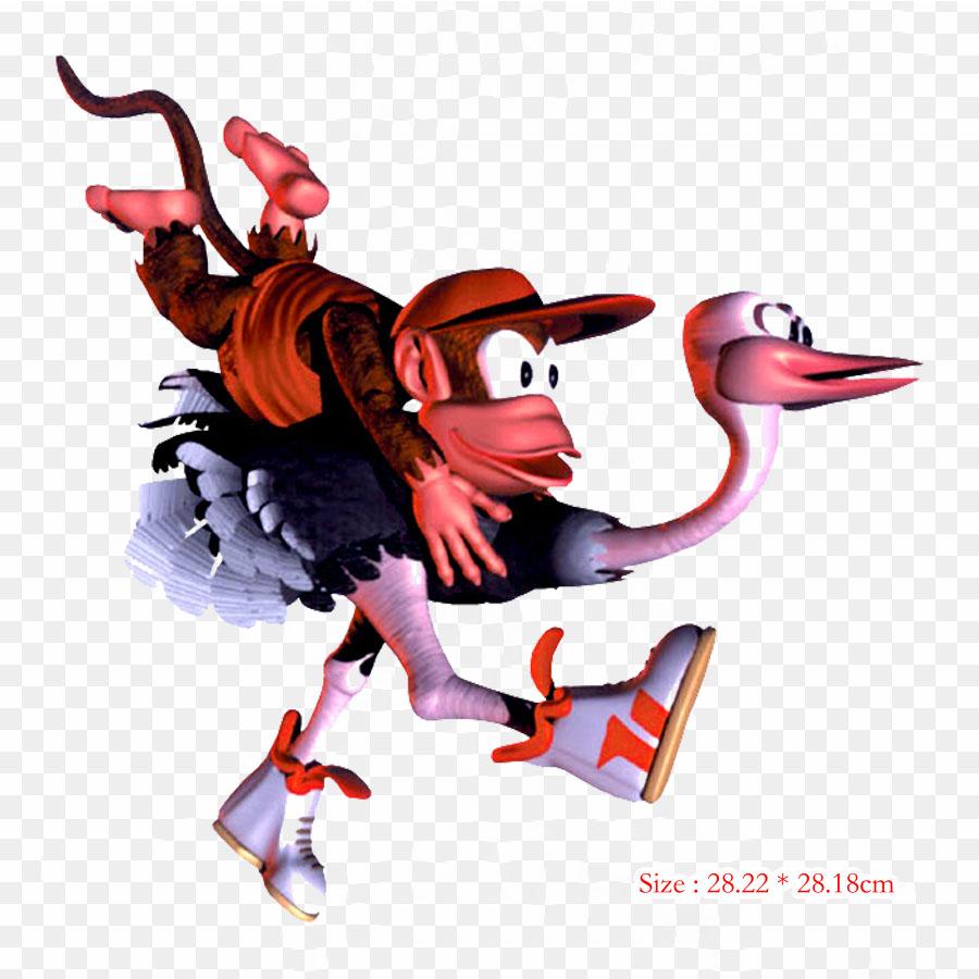 Donkey Country 2 Diddy'S Quest Iron On Heat Transfer Printing Vinyl Patches Sticker for Clothes DIY Appliques Washable Patches
