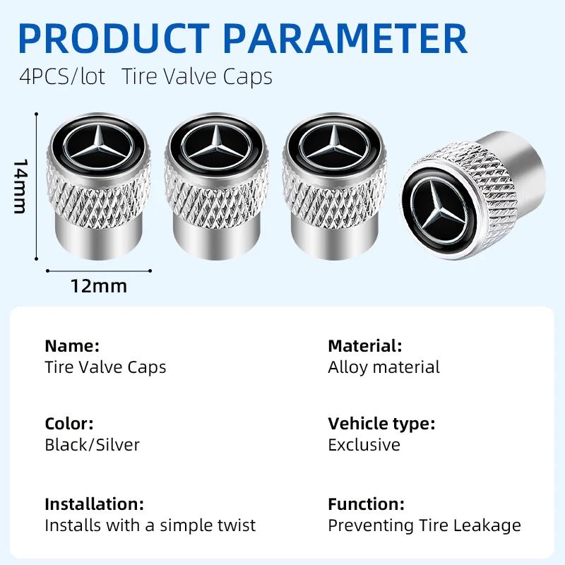 KGMZA1 For W206 Class C200L CLA GLA Mercedes Benz W203 W220 W213 W211 W212 W201 Car Wheel Tire Valve car accessories