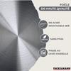 Set 3 poêles 20 24 et 28 cm en inox et 6 ustensiles inox Fackelmann Geneva