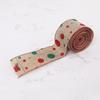 Christmas Ribbon DIY Gift Packaging Party Decor Linen Decorations
