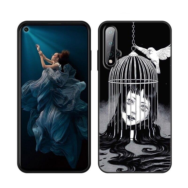 Чехол для телефона Junji Ito Terror Horror Anime для Huawei Honor 60 50 Mate 40 30 20 10 Lite Nova 9 8 Pro 7 SE Y60 30S 8i 7i 5T