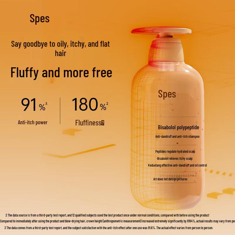 Spes Anti-Dandruff Shampoo & Scented Shower Gel Set