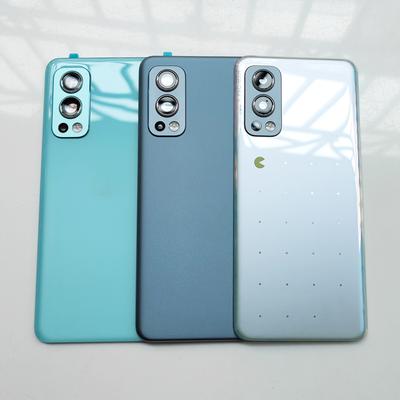 Задняя стеклянная крышка для OnePlus Nord 2 5G, сменная батарея задней двери, задняя крышка корпуса Nord2 с объективом камеры