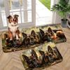 1Pcs Anti Fatigue Kitchen Rugs,  Dogs  Print Waterproof Non-Slip Thick Cushioned Kitchen Mat Heavy Duty Comfort Standing Mat for Kitchen