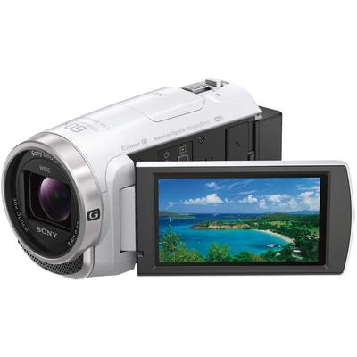 Sony Видеокамера Handycam White Память 64 ГБ Оптический зум 30x W HDR-CX680 Встроенный HDR-CX680