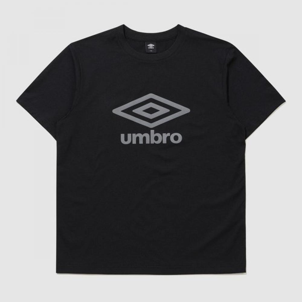 Umbro Унисекс Свежая футболка с коротким рукавом и большим логотипом Ur121srs13