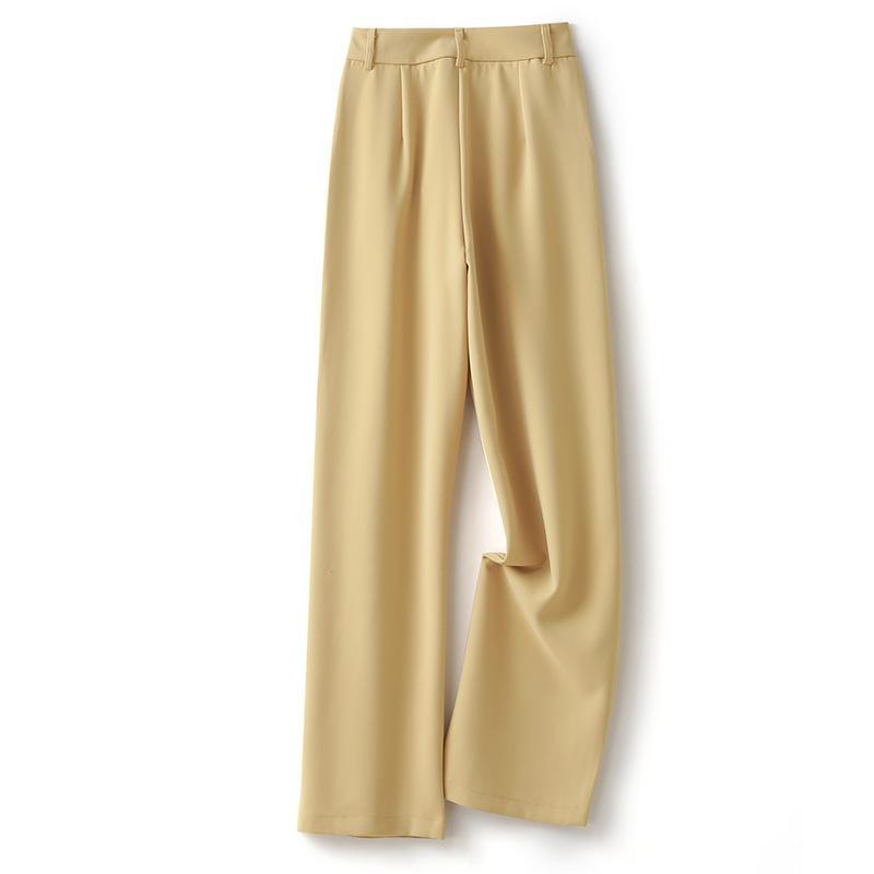 New Arrival Women's Straight Leg Suit Pants To Show Your Height, High-end Luxury Counter Boutique