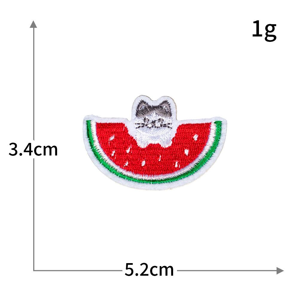 Peel & Stick No-Sew Cartoon Animal Embroidery Patches, Self-Adhesive Diy Clothes Decor