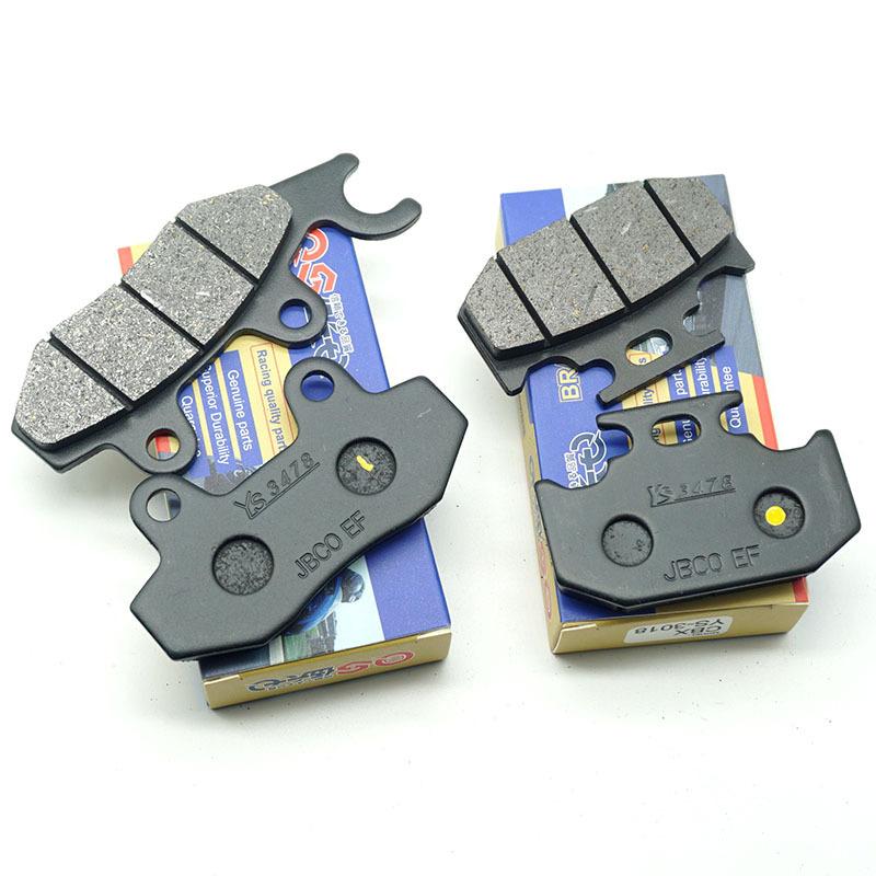 Motorcycle Front Rear Brake Pads for SUZUKI RMX250 1989-1995 RMX250S 1992-1995 DR350 1990-1996 DR350S 1990-1998 DR350SE DR 350