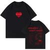 Sabrina Carpenter Emails I Can't Send T-shirt Album Tour Crewneck Short Sleeve Tee Women Streetwear New Fashion Women's Clothing