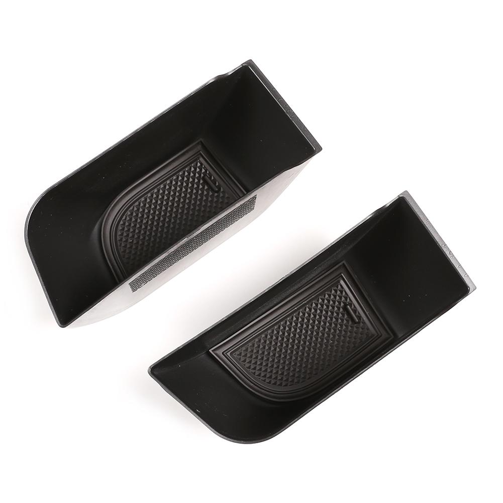 1 Pair For Defender 90 110 Blcak Car Door Storage Box Phone Tray 2020-2023 High-capacity Car Accessories