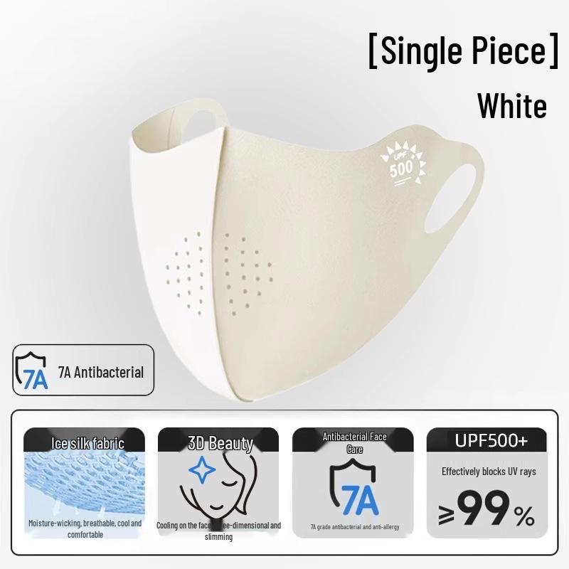 2025 Women's Anti-UV Ice Silk Full Face Sunshade Mask with Eye Protection - Breathable Summer Design