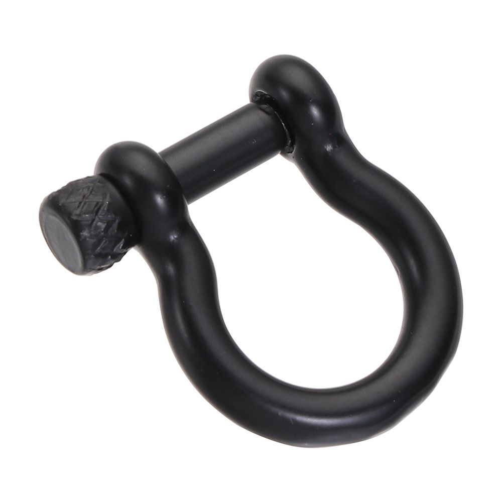 Outdoor Screw Joint Connector Shackle Fob Keychain Hook Solid Carabiner Key Ring D Bow Staples
