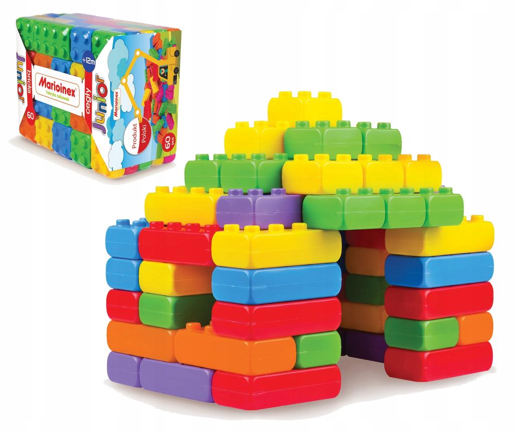 Marioinex Polish bricks Junior bricks 60 pcs
