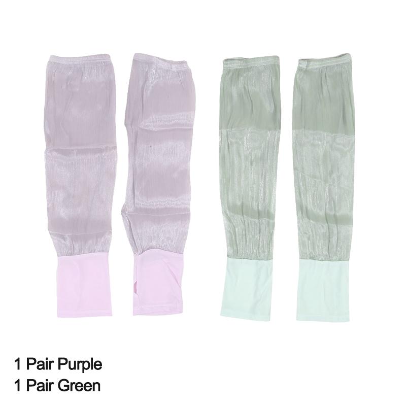 Летние Новые Рукава из Ледяного Шелка Свободные Солнцезащитные Рукава для Вождения Длинные Защита от УФ-лучей Нарукавники Перчатки для Рук Супер Мягкие Дышащие