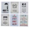 25Pcs Motivational Life Quotes Diary Stickers Skateboard Laptop Luggage Decals