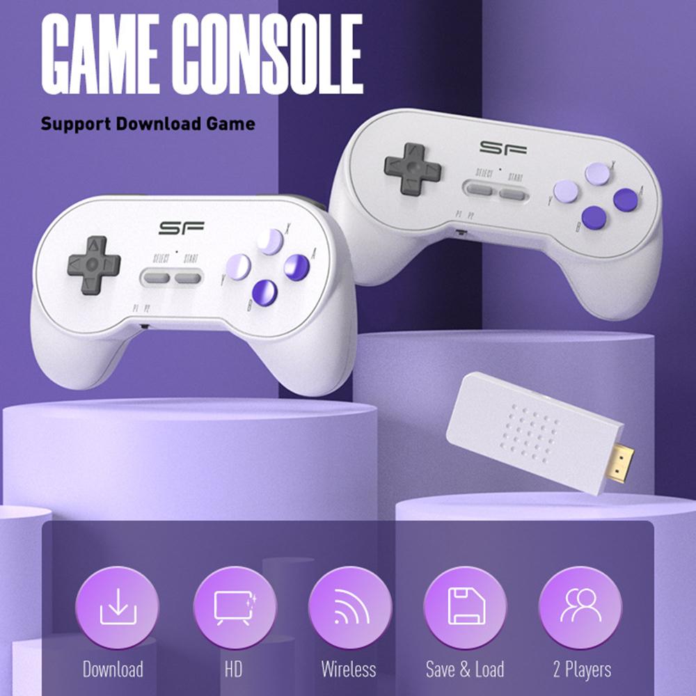 Игровая приставка DATA FROG Y2 SF TV HD со встроенными 900 играми и 2 беспроводными игровыми контроллерами