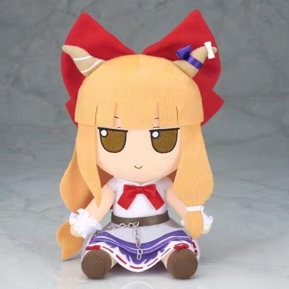 20 см Кавайная Плюшевая Игрушка Пачули Знание Проект Touhou Плюшевая Игрушка Аниме Мория Сувако Хакурэй Рейму Мягкие Куклы Подарки на День Рождения
