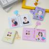 Kpop Idol Collection Storage, 3-Inch Mini Photocard Holder with 36 Pockets, Cute Puppy Love Album