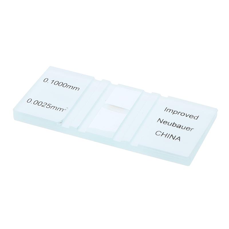 1 шт. пластина для подсчета клеток крови, стеклянное предметное стекло для микроскопа с сеткой, счетными камерами