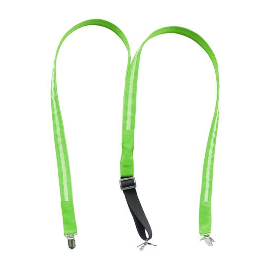 Светящиеся подтяжки для мужчин и женщин, регулируемые Y-образные светодиодные светящиеся подтяжки, неоновые наряды для рейв-вечеринки, бара, селфи, аксессуар для косплея