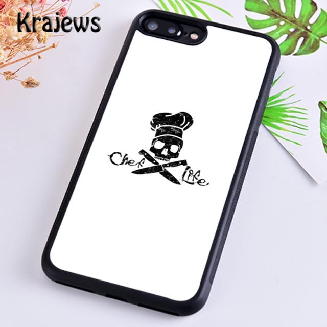 Krajews Никогда не доверяй тощему повару Мягкий чехол для телефона для iPhone 14 5 6s 7 8 plus XR XS 11 12 13 pro max Samsung S21 S22ultra