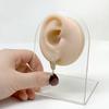 ZHUKOU Heart drop earrings for women exquisite Big water drop charms small hoop earrings fashion Jewelry VE919