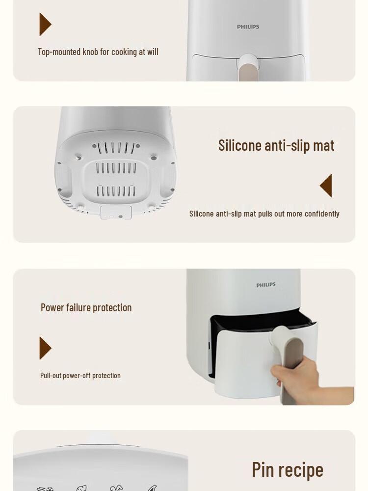 Умная аэрофритюрница Philips HD9060/20 Smart Control, 3,5 л