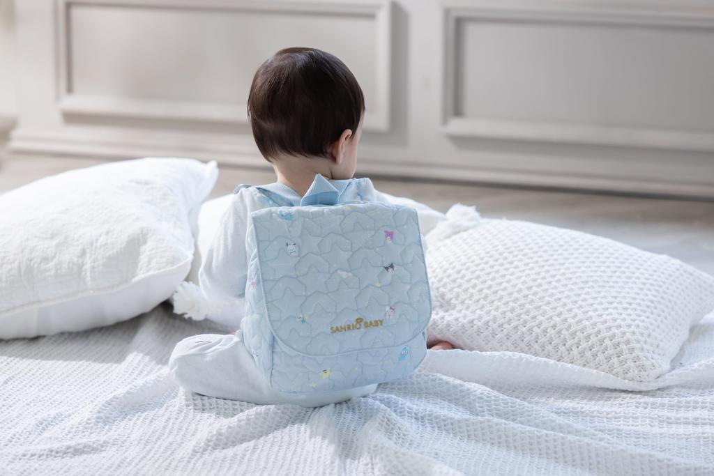 Sanrio Baby Baby Backpack with Sanrio Baby Gift for Boys and Hand Adjustable 184268 Star-Shaped Characters, Girls, Cute, Washable, Lightweight, Size,