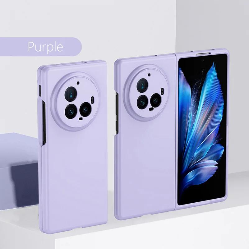 Высококачественный тонкий ультратонкий жесткий защитный чехол для VIVO X Fold 3 Fold3 Pro, приятный на ощупь, противоударный для камеры, защита для телефона