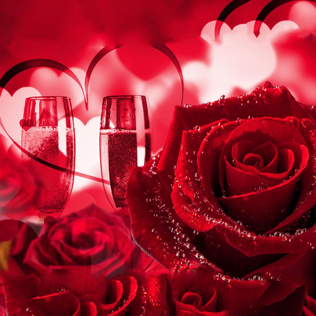 Love Forever Длинный стебель 24-каратной золотой фольги отделка красная роза цветок лучший подарок на День святого Валентина