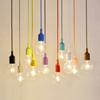 Colorful 6/8/10 Lights Lustre Retro Edison Bulb Chandelier Loft Light Pendant Lamp Spider Light Restaurant Warehouse