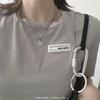 Женское ожерелье-ключица из титановой стали, моющееся, легкая роскошь, хип-хоп, трендовый холодный стиль, аксессуары-цепочка для свитера