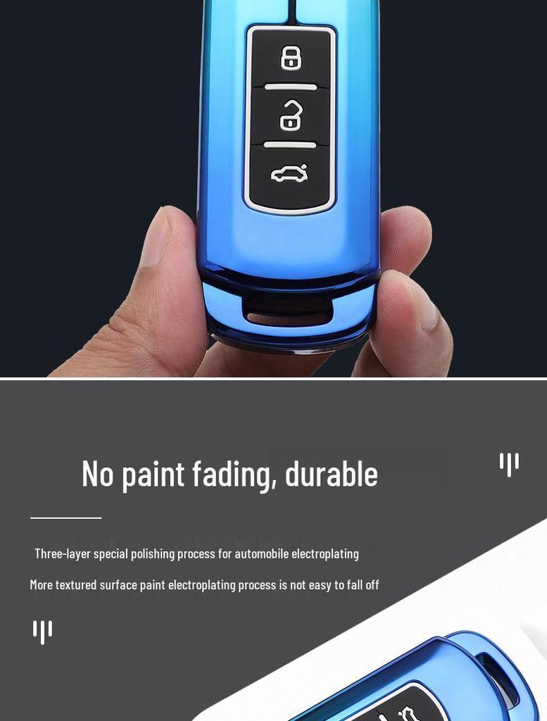 Чехол для ключа Mitsubishi для 2021 Outlander, Eclipse Cross, Pajero Sport, ASX: Модификация мужского корпуса и пряжки для автомобиля