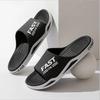 2025 New Men Slippers Fashion Soft Sole Men Flip Flops Outdoor Sporty Style Open Toe Sandals Man Home Bathroom Slippers Big Size
